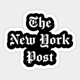 The New York Post Sticker